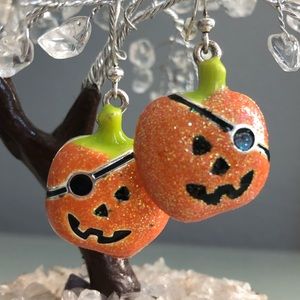 🎃 Spooky Pumpkin Earrings 🎃